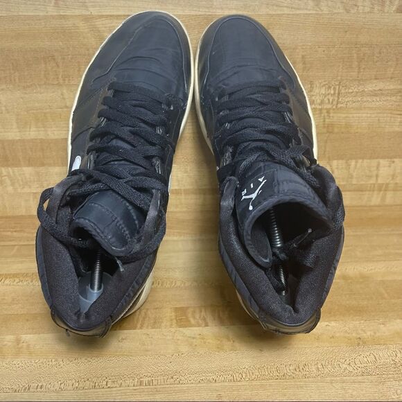 Air Jordan 1 high strap 342132-003 Black White Men Sz 11 2014 no straps - Picture 6 of 8
